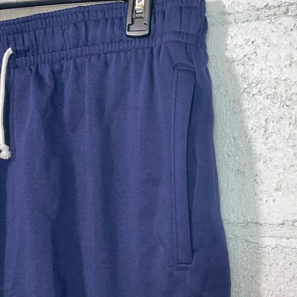 Under Armour Men's 6" Rival Terry Shorts Navy blue XL - Picture 5 of 8